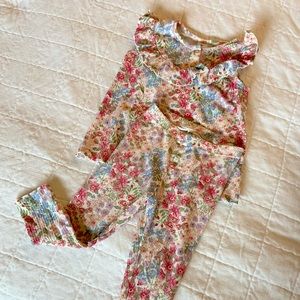 H&M Toddler Girl Floral Set 4T
